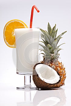 Exotic Pina Colada Drink