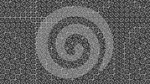 Exotic Pixel Pattern With Greyscale Transition Loop