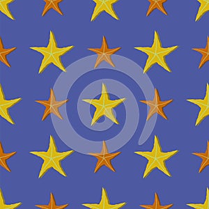 Exotic Seafisn Seamless Pattern