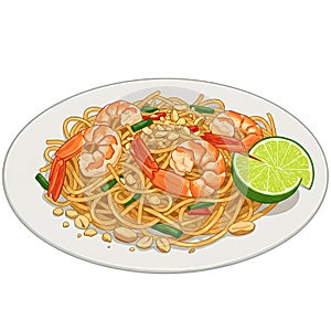 Exotic Thai Shrimp Noodles