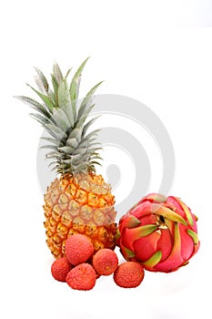 Exotic tropical fruit