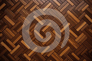 exotic visual of wenge wood parquet flooring