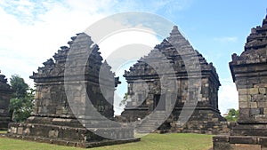 The exoticism of the architecture of the Ijo temple in Yogyakarta