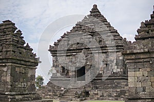 The exoticism of the architecture of the Ijo temple in Yogyakarta