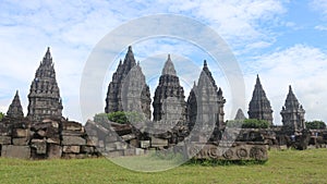 Exoticism of Prambanan Temple in Jogjakarta Indonesia photo