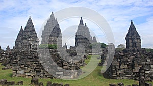 Exoticism of Prambanan Temple in Jogjakarta Indonesia photo