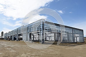 Expanding business using steel framework for building.