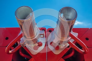 Expanding corners for elevator shaft