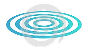 Expanding Water Ripples - Dynamic Liquid Surface Vector, vector design Generative AI