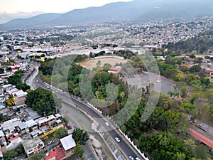 Aerial Horizontal View of Chilpancingo City with Huacapa River photo