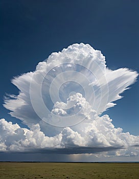 Expansive Cumulonimbus Cloudscape
