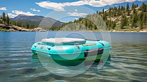 Expansive Landscapes: A Precisionist Style Lake Float