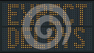 Expect Delays Sign
