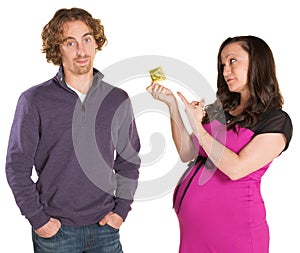 Expecting Parents with Condom