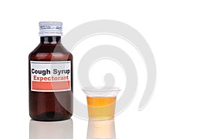 Expectorant cough mixture is prescribed as medication for chesty cough