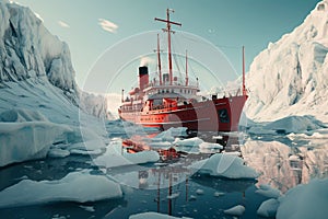 Expeditions in the Antarctic, Big cruise ship