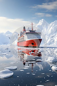 Expeditions in the Antarctic, Big cruise ship