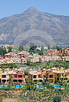 Expensive apartments and townhouses in Nueva Andalucia in Spain photo