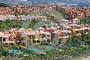Expensive apartments and townhouses in Nueva Andalucia in Spain photo
