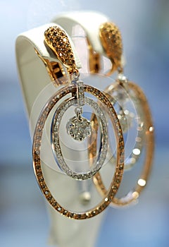 The expensive jewellery