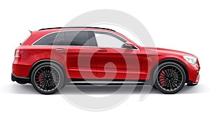 An expensive, ultra-fast sports SUV car for exciting driving in the city, on the highway and on the race track. 3D model