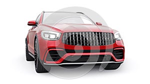 An expensive, ultra-fast sports SUV car for exciting driving in the city, on the highway and on the race track. 3D model