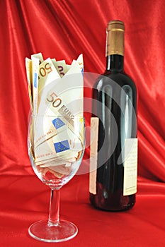 Expensive wine