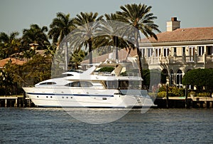 Expensive yacht