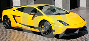 Expensive Yellow Car