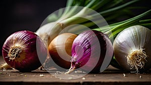 Experience the beauty and complexity of onions