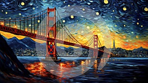 Van Gogh-inspired Romanticism In San Francisco With Petra photo