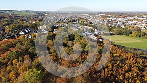 Experience the breathtaking Menden in the Sauerland from the perspective of a drone! T photo