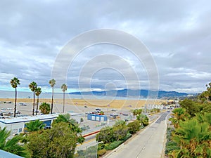 Experience California's beautiful beaches in Santa Monica