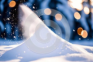 Experience the Enchantment of Santa s Magic Snow Powder Bring the Winter Wonderland to You.AI Generated