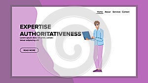 experience expertise authoritativeness vector