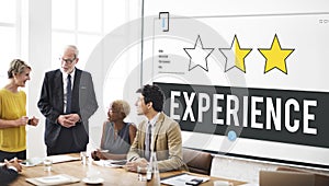 Experience Ideas Performance Knowledge Concept