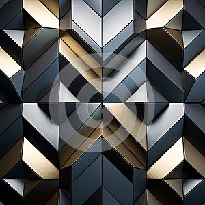 Abstract representation of 'Texture in Titanium'