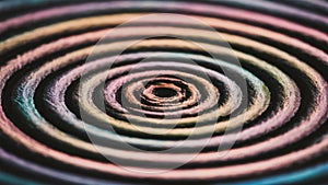 Hypnotic Depth in Circular Patterns