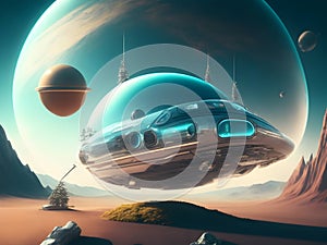 Mobile Revolution: Futuristic Phone Imagery Redefining Connectivity photo