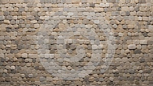 Cobblestone Symphony: Limestone Texture Elegance. AI generate