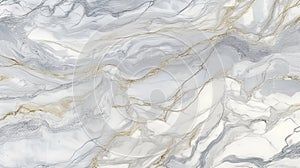 Minimalist white Marble Serenity: Subtle 2D Patterns in Soft Light