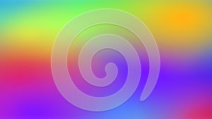 Colorful Blurred Gradient Background - Vivid Abstract Illustration
