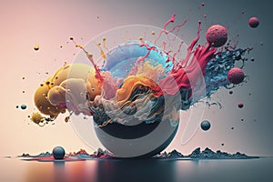 Experience the vibrant world of digital color art with our diverse collection of illustrations.