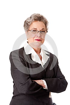 Experienced female lawyer