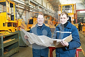 Experienced industrial assembler workers