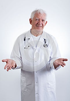 Experienced male doctor