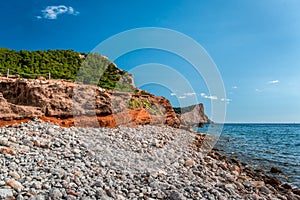 Experimental Beach in Cap Des Falco in Ibiza