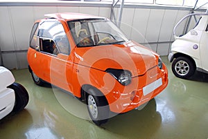 Experimental cars in the Technical museum of AVTOVAZ. City of Togliatti. Samara region.