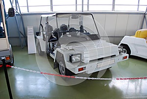 Experimental cars in the Technical museum of AVTOVAZ. City of Togliatti. Samara region.
