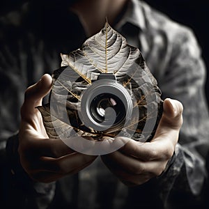 Experimental photography techniques creativity form created with generative AI